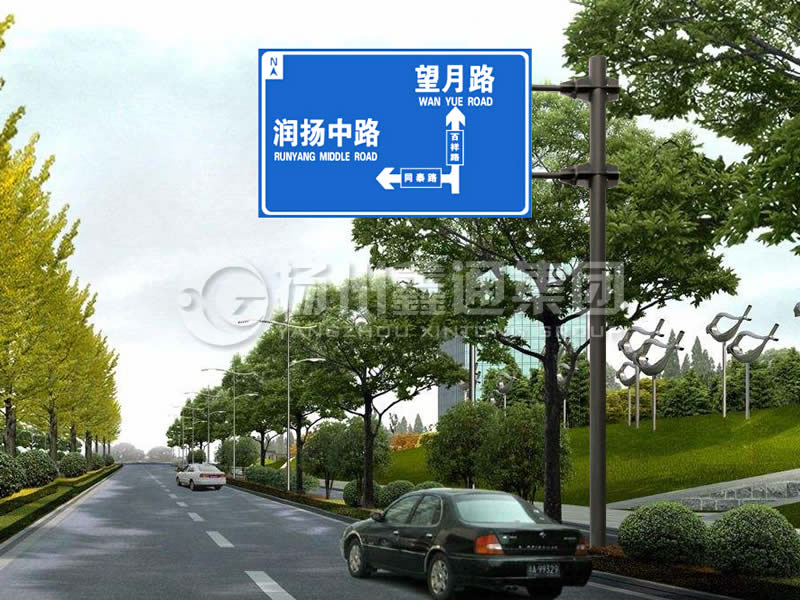 BZG-002，交通標(biāo)志桿，F(xiàn)型交通標(biāo)志桿