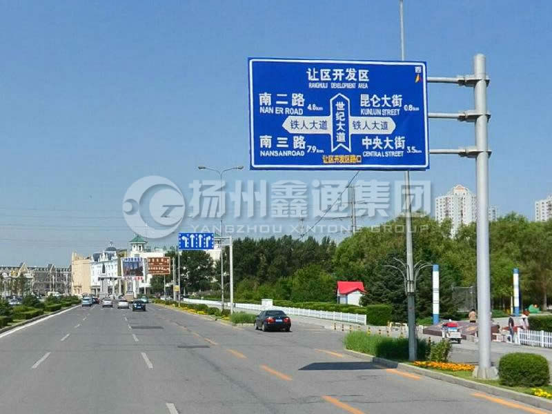 BZG-004，交通標(biāo)志桿，鍍鋅交通標(biāo)志桿
