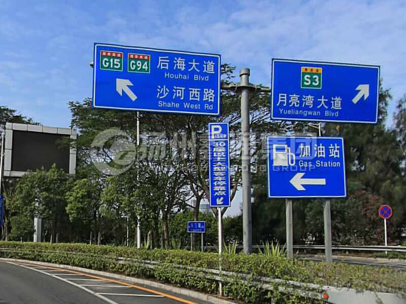 BZG-009，交通標(biāo)志桿，T型交通標(biāo)志桿